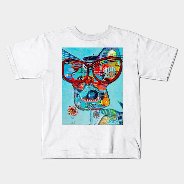 Elton Kids T-Shirt by JennAshton